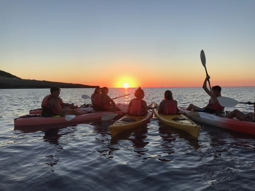 Ibiza: Sea Kayaking at Sunset and Sea Caves Tour - The first paddle out: getting to the coastline that looks like it was built for kayaking