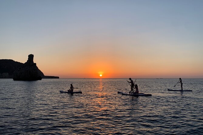 Ibiza Stand Up Paddle Surf Sunset Tour - Rock jumps and daring moments: fun for some, optional for others