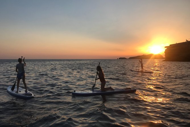 Ibiza Stand Up Paddle Surf Sunset Tour - Making the most of sunset from the water