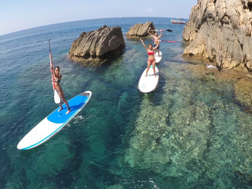 Ibiza: SUP & Snorkel Boat Tour with Caves, Drinks & Photos - Where you start in San Antonio (and why it matters)