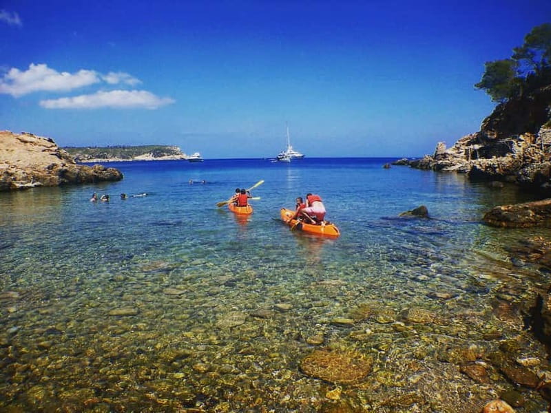 Ibiza: Xarraca Bay Guided Kayaking Tour - Where the tour begins: Xarraca Cove Beach and getting set up
