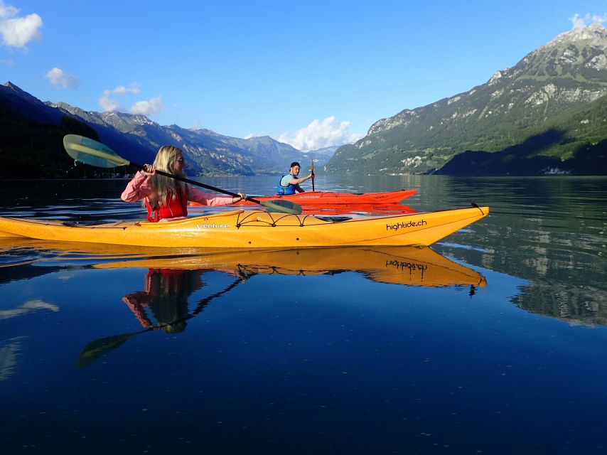 Interlaken: Kayak Tour of the Turquoise Lake Brienz - Quick take: the best parts