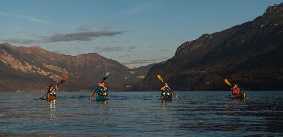 Interlaken: Kayak Tour of the Turquoise Lake Brienz - Getting set up: equipment that actually keeps you comfortable
