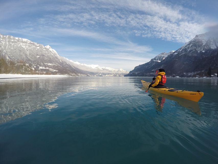 Interlaken: Winter Kayak Tour on Lake Brienz - Warm Breaks, Tea, Cookies, and Photos You Don’t Have to Chase