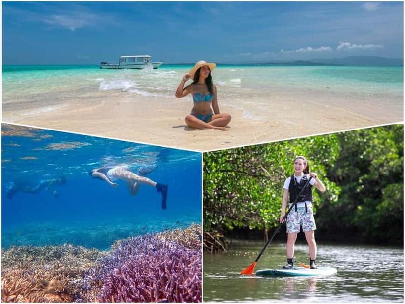 Ishigaki: Mangrove SUP or Canoe & Phantom Island Snorkeling - Getting to the water: speedboat time and the Hamahiga snorkeling stop
