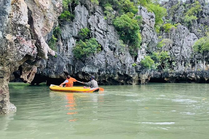 James Bond Island Day Tour with Kayaking Experience by Speed Boat from Phuket - Kayaking through Ko Hong mangroves: narrow channels, close cliffs, real quiet