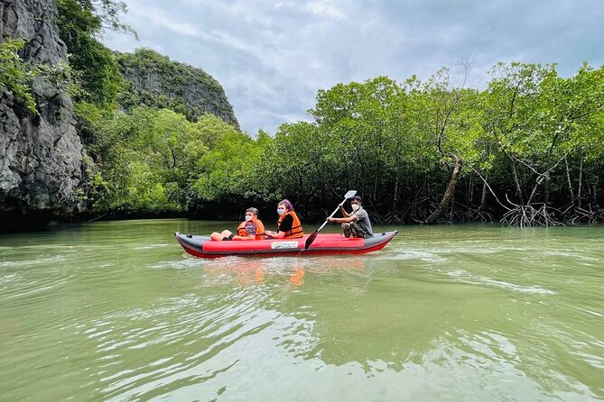 James Bond Island Day Tour with Kayaking Experience by Speed Boat from Phuket - Panyee floating village lunch: eat over the water and keep your pace