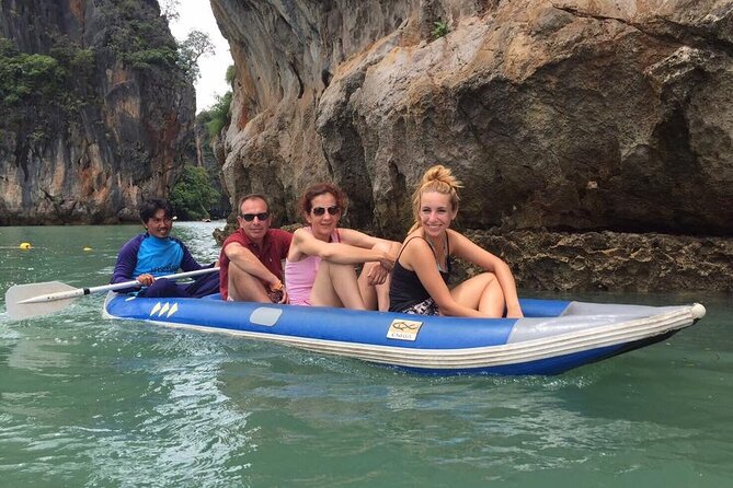 James Bond Island Day Tour with Kayaking Experience by Speed Boat from Phuket - Naka Island and Ko Rang Yai beaches: swimming time with minimal pressure