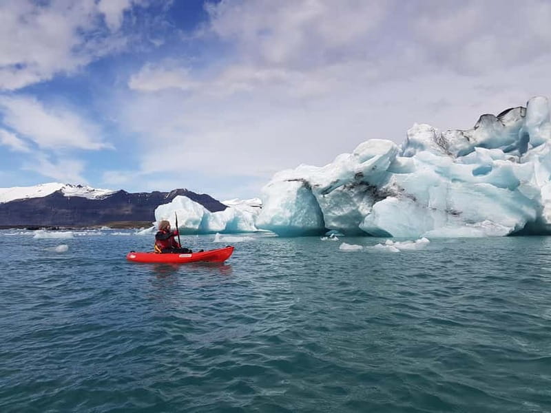 Jökulsárlón Glacier Lagoon Kayaking Tour - About the timing: 1.5 hours that includes real water time
