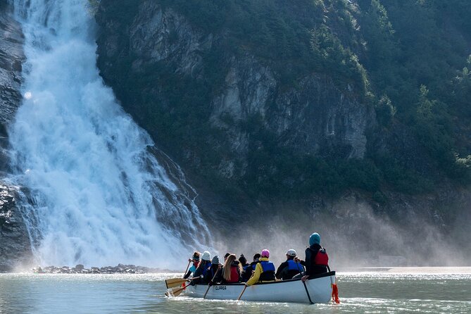 Juneau Shore Excursion: Mendenhall Glacier Canoe, Paddle and Hike - Stop 2 at Mendenhall Glacier: canoe across the meltwater and get close to the ice face