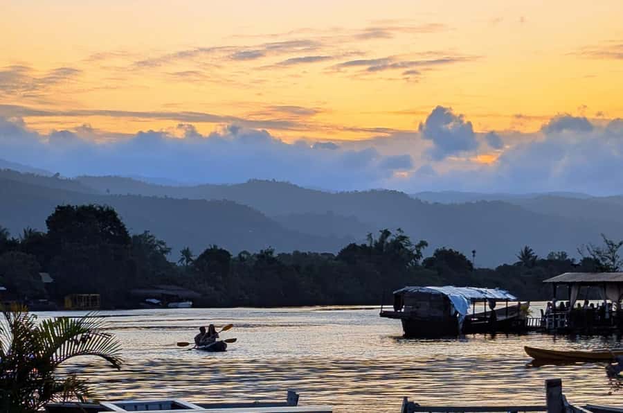 Kampot's Countryside & Kayak Tour, Pepper Farm include Lunch - Sunset viewpoint and the end-of-day vibe