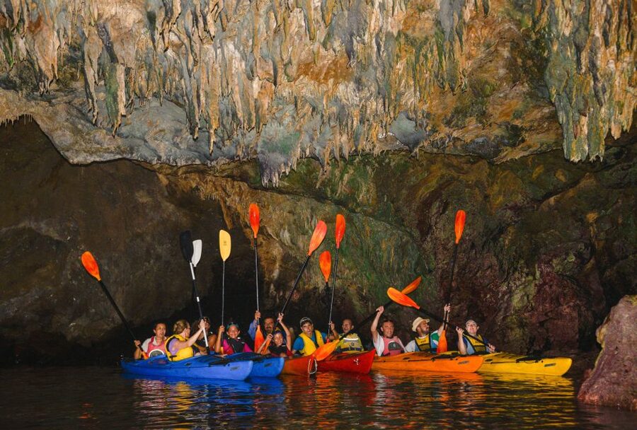Kardamyli: Sea Kayaking With Lunch - Entering the old-harbor start: Kardamyli’s water gets you fast