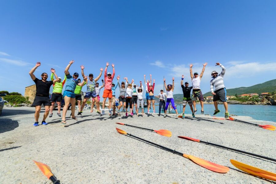 Kardamyli: Sea Kayaking With Lunch - Paddling the coves and rock formations: how the day stays fun
