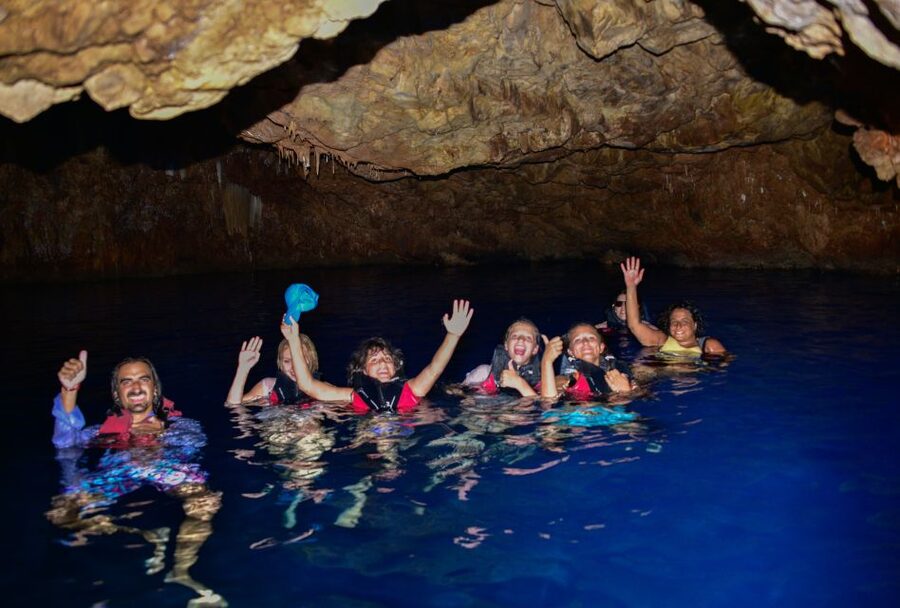 Kardamyli: Sea Kayaking With Lunch - The Kalogria beach stop: snorkeling, swimming, and a reset