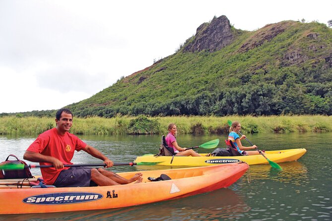 Kauai: Secret Falls Kayak and Hike - Kayak on the Wailua River: 4 miles that build confidence