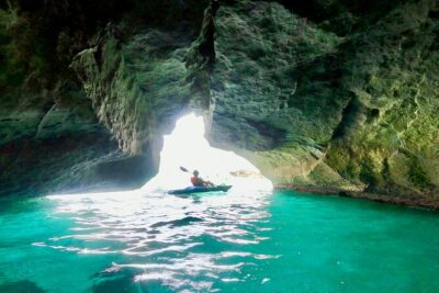 Kayak and canoe tour to Roca Vecchia and La Grotta della Poesia - Grotta della Poesia: The Area You Go For (And the Reality of Erosion)