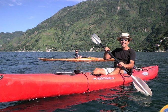 Kayak and Hike Adventure Tour from Panajachel in Guatemala - Kayak, Hike, and a Cliff Jump on Lake Atitlan