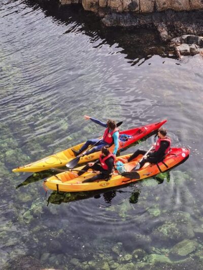 Kayak and snorkel Tour Platja d'Aro - Paddling South Along Camino de Ronda: Conca Beach and Gavina View