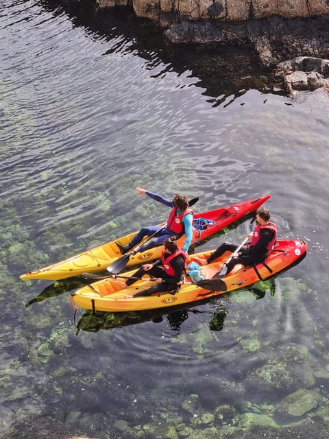 Kayak and snorkel Tour Platja d'Aro - Paddling South Along Camino de Ronda: Conca Beach and Gavina View