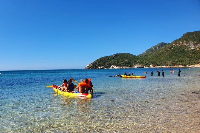 Kayak and Snorkeling Adventure in Lisbon - Time on the beach: relaxing, eating what you brought, and heading back to Lisbon