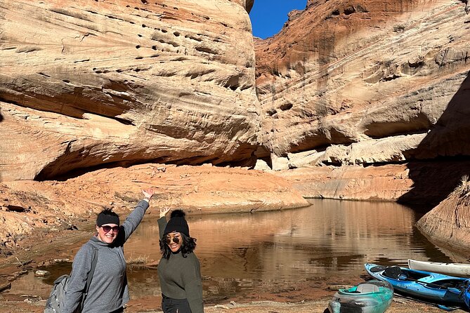 Kayak Antelope Canyon and hike, at Lake Powell - The launch ramp reality: orientation matters more than you think