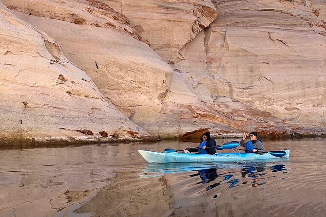Kayak Antelope Canyon and hike, at Lake Powell - The canyon walk: short hike, big visual payoff