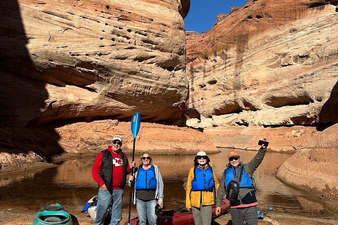 Kayak Antelope Canyon and hike, at Lake Powell - Group size and pacing: why it feels manageable