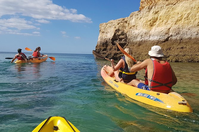 Kayak Benagil Cave with 1st kayak tour company - Portimão vs Lagoa: where you actually start