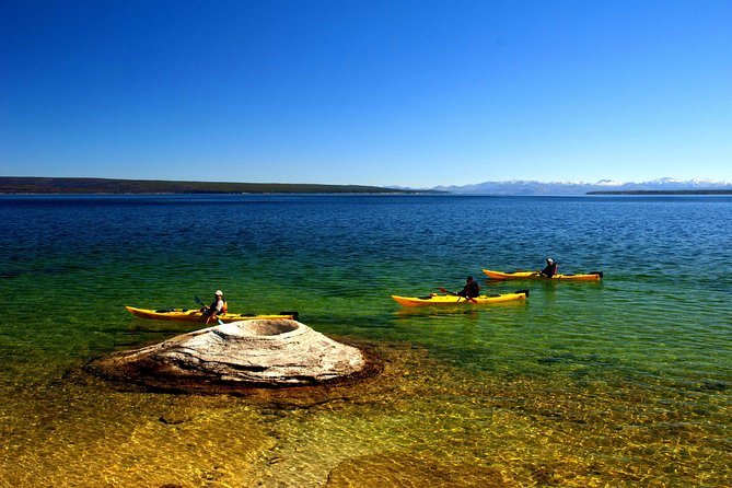 Kayak Day Paddle on Yellowstone Lake - Stop 2: West Thumb Geyser Country From the Water