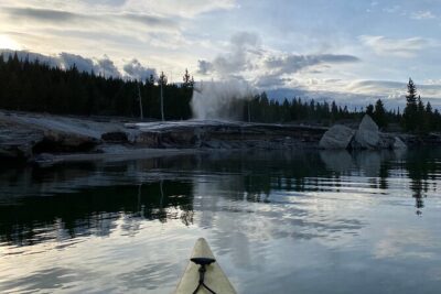 Kayak Day Paddle on Yellowstone Lake - Stop 1: Grant Marina Launch and Yellowstone Lake Time