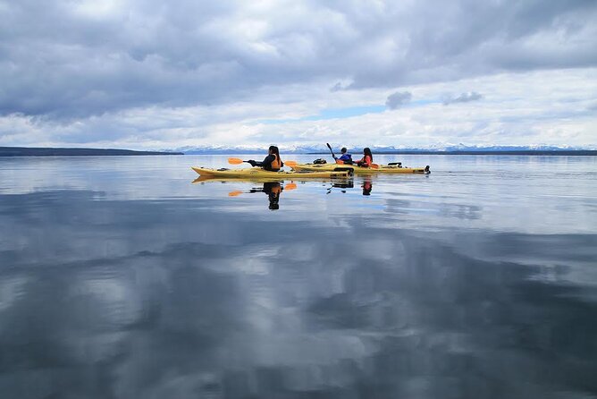 Kayak Day Paddle on Yellowstone Lake - The Picnic Lunch on a Secluded Beach
