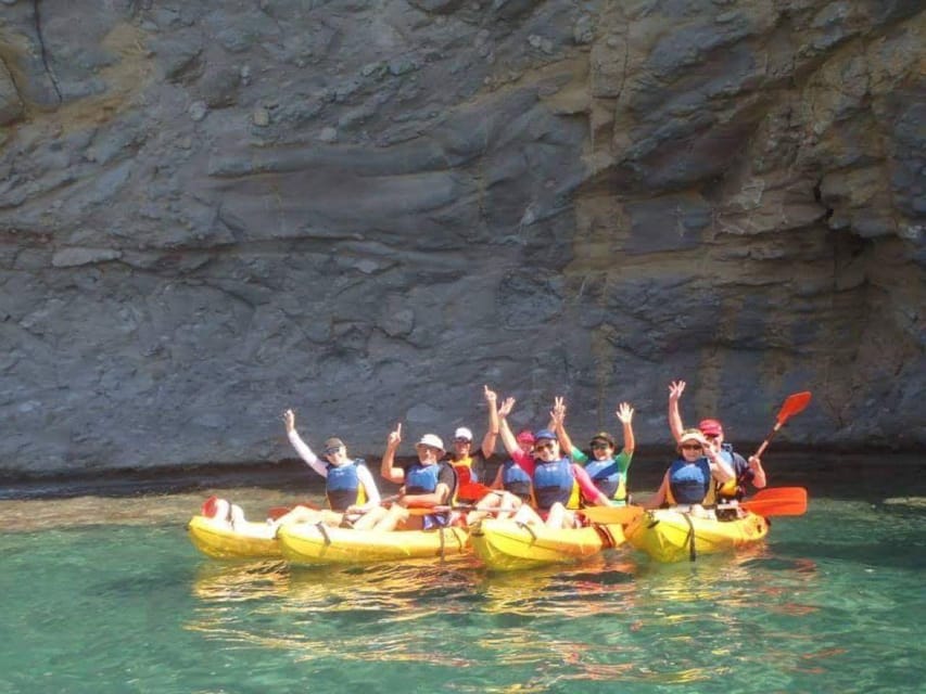 Kayak de Villajoyosa a Benidorm, El Aguilo - Cala Racó de Conill and the short photo stops: fast scenic payoffs