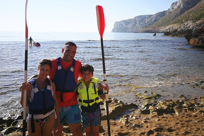 Kayak Dénia "Cova Tallada" + Snorkeling + Speleology - Price and value: $72.59 for 3 hours in a small group