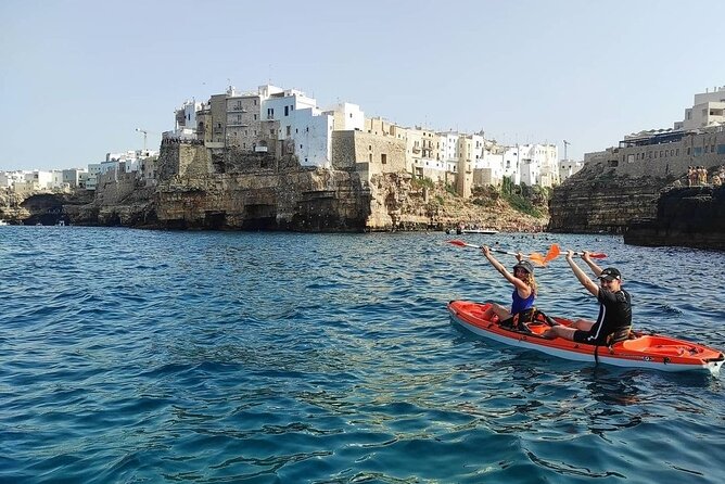 Kayak excursion in Polignano a Mare - Where you start at Cala Paguro (and how the 1h30 session feels)