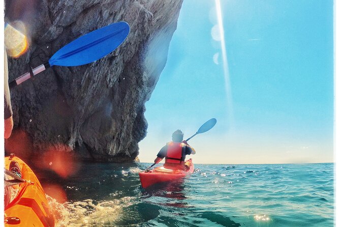 Kayak excursion to Cova dels Coloms from Platja Mascarat - Guides, group size, and why small matters here