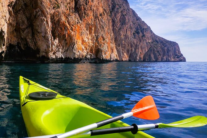 Kayak excursion to Cova dels Coloms from Platja Mascarat - Price and logistics: what you’re paying for