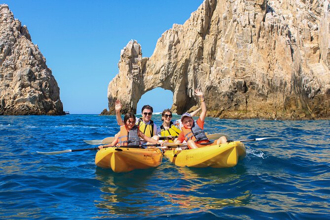 Kayak Expedition to the Arch of Cabo San Lucas, Lovers Beach & Snorkel - Paddling from Empacadora Beach to El Arco: the part you remember