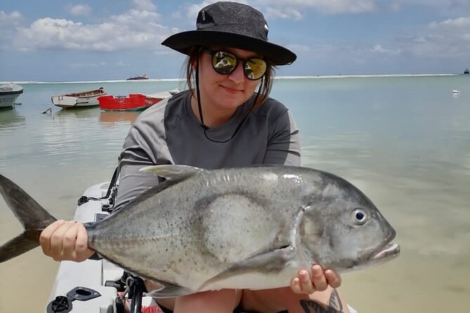 Kayak Fishing in Mauritius - Wildlife moments on calm water: dolphins and more