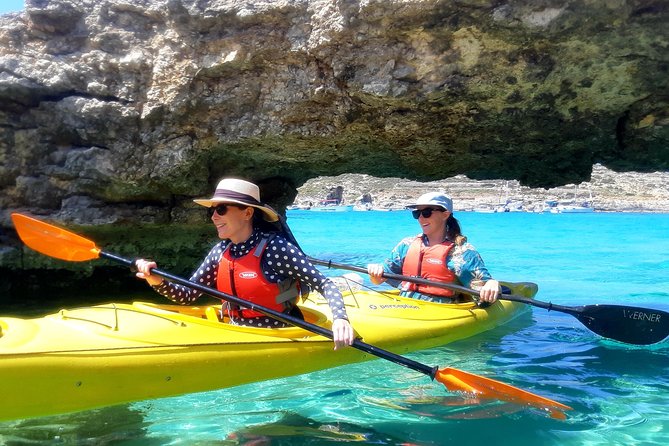 Kayak Gozo and Comino Guided Kayak Adventure - Hondoq Bay setup: where the calm starts before the channel