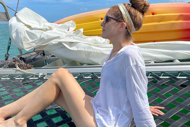 Kayak + Guided Snorkel & Morning Sail hosted by Honest Eco - Key West Mangroves by Sail Catamaran and Electric Backcountry Cruising