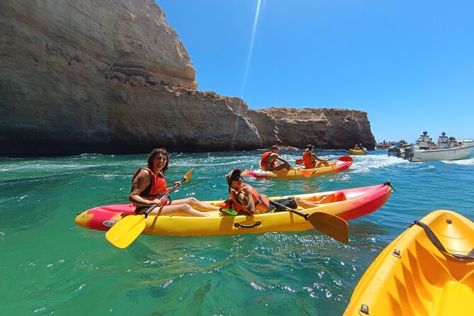 Kayak hire on Benagil Beach - What You’ll Do in the 2 Hours: Paddling, Caves, and Coastal Pass-By