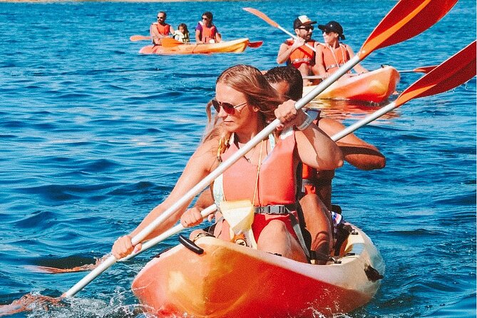 Kayak into the Hidden Caves and Secret Beaches - The Stops: Praia de São Rafael, Arrifes, Coelhinha, and Castelo