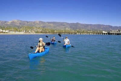 Kayak or Stand Up Paddle Board Rental - Where You Start: 45 W Cabrillo Blvd and a Beach-Level Setup