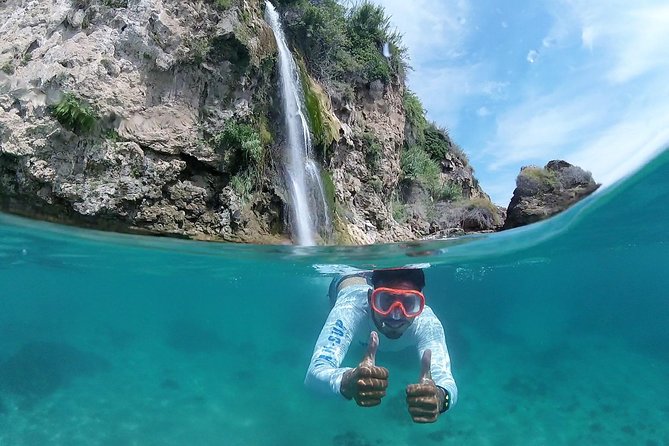 Kayak Route Cliffs of Nerja and Maro - Cascada de Maro - The training moment: getting confident fast