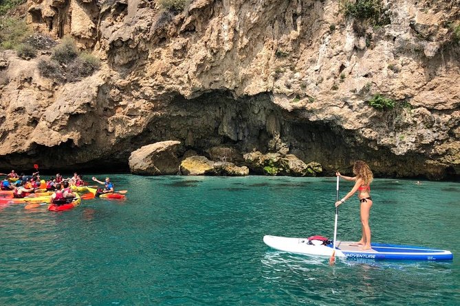 Kayak Route Cliffs of Nerja and Maro - Cascada de Maro - Energy level and pacing: what to expect on the return