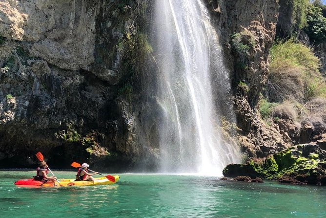Kayak Route Cliffs of Nerja and Maro - Cascada de Maro - Gear, lockers, and what you actually need to bring