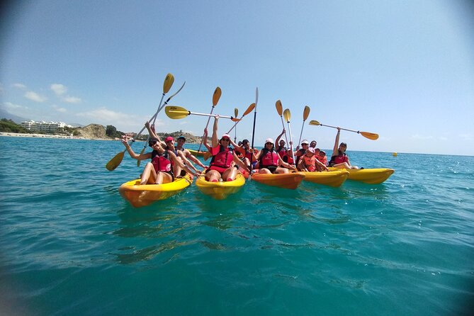 Kayak routes through the Coves of Villajoyosa - What you might see and do along the coves