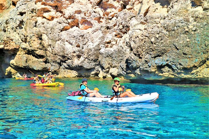 Kayak Secret Beach - Paddling the reef route: Cala Molins to Cala Clara to Cala Barques
