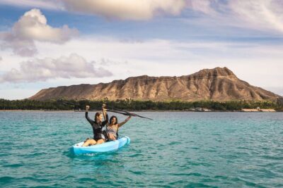 Kayak, Snorkel, and Surf with Turtles in Honolulu - Start at Waikiki: Kayak or SUP Over the Reef (and the Chance for Turtles)