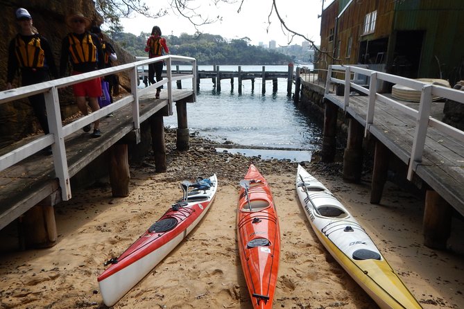 Kayak to Goat Island in Sydney Harbour with Local - Getting ready at the meeting point near Glebe